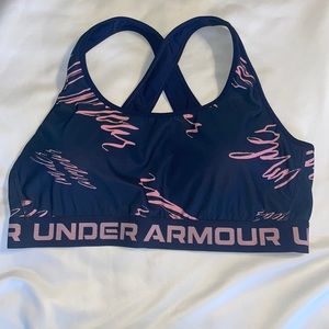 Under Armour Compression Graphic Padded Sports Bra